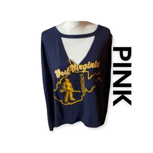NWOT PINK WV top